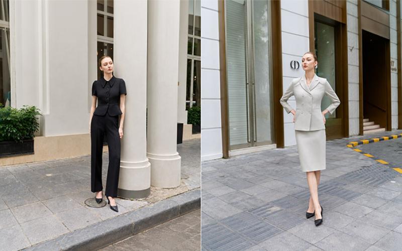 Blazer nữ nên dài đến đâu? Cách nhìn chiều dài áo | Mai Taylor
